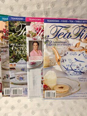 Five Unread Copies of 2020 Tea Time Magazine